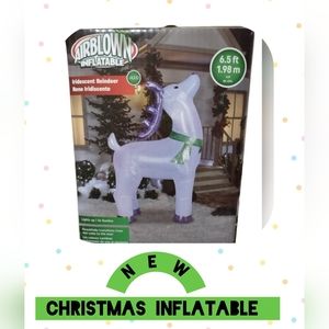 New Gemmy Airblown Inflatable Christmas 6.5 Tall